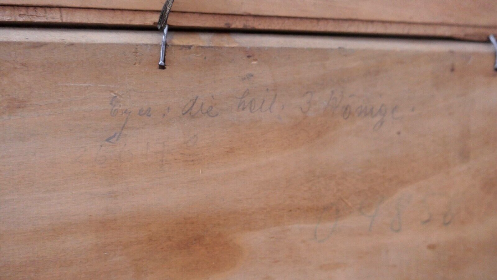 Öl auf Holz " die Heiligen 3 Könige " Gustav Eyer 1887 Mollkirch - 1946 München - Antikhandel-Stuttgart