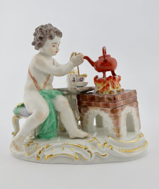 Meissen Figur Nr. 70656 " Allegorie des Feuers " J.J. Kändler - Antikhandel-Stuttgart
