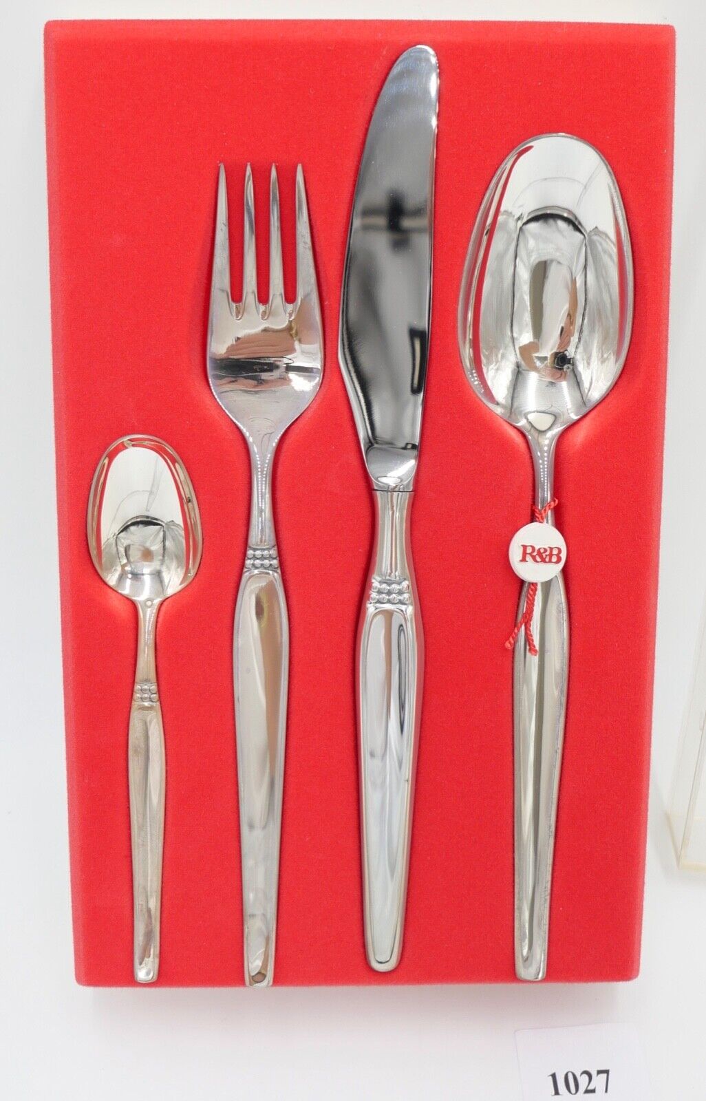 - NEU - OVP 4 Tlg R&B ROYAL ROBBE & BERKING Menübesteck 90er Silber - Antikhandel-Stuttgart