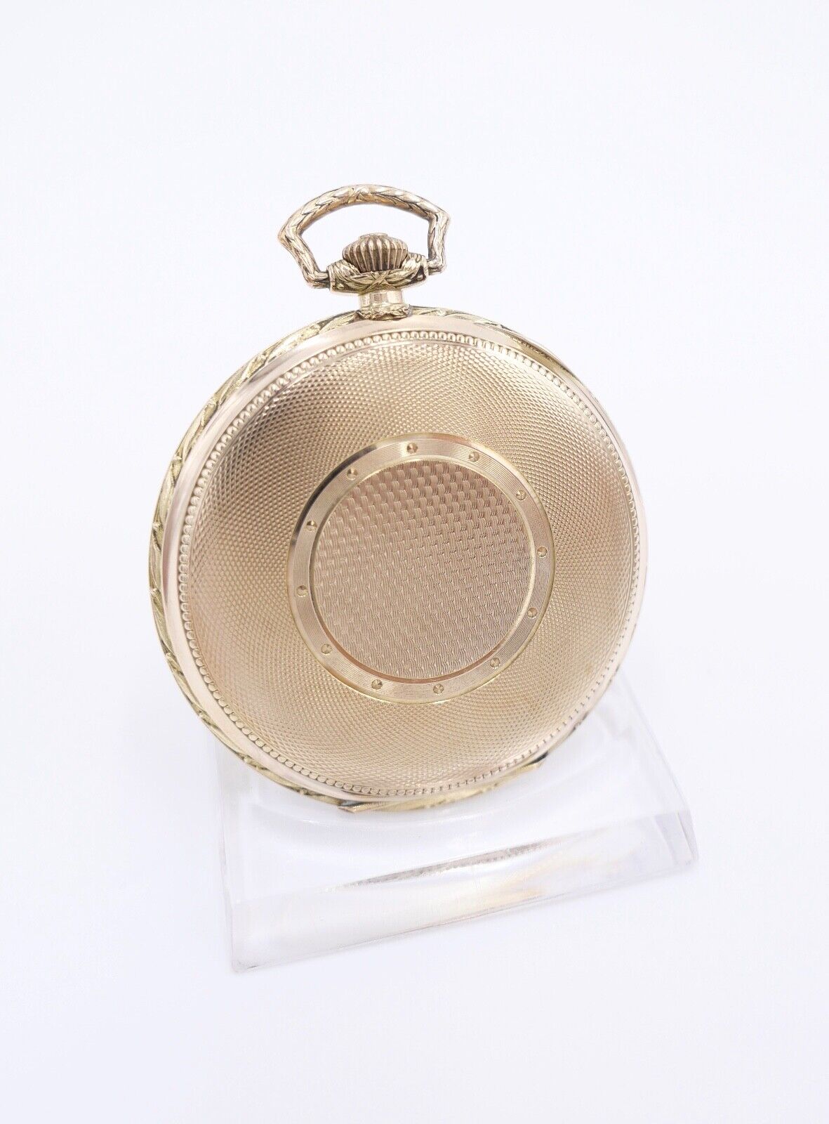 JHH J.H. Hasler & Fils 1916 - 1925 Savonette Taschenuhr 585 / 14K GOLD Ø 53 mm - Antikhandel-Stuttgart