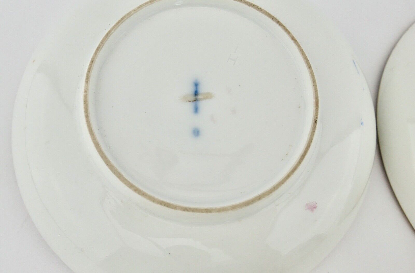 2 Stück antike KPM Sammeltassen Blumenmalerei Goldrand 1849 - 1870 - Antikhandel-Stuttgart