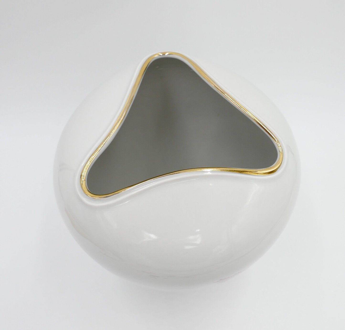 Hutschenreuther Arzberg Vase " C.T. " Blumen Dekor 22 cm 8508F1 " 226 " selten - Antikhandel-Stuttgart