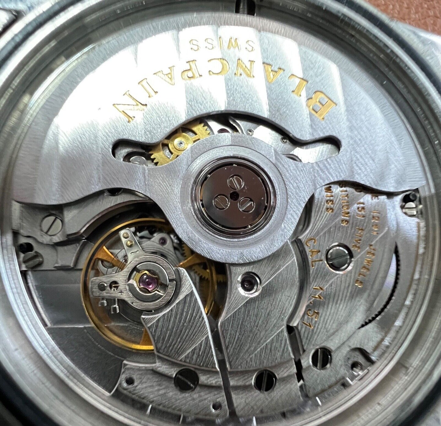 Blancpain 2100-1130M Ultra Slim Léman 2002-2004 Cal. 11.51 inkl. Box & Papiere - Antikhandel-Stuttgart