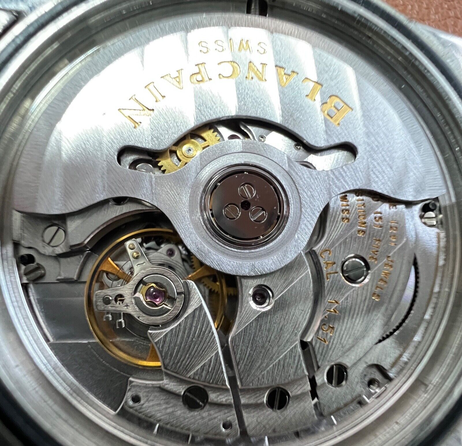 Blancpain 2100-1130M Ultra Slim Léman 2002-2004 Cal. 11.51 inkl. Box & Papiere - Antikhandel-Stuttgart