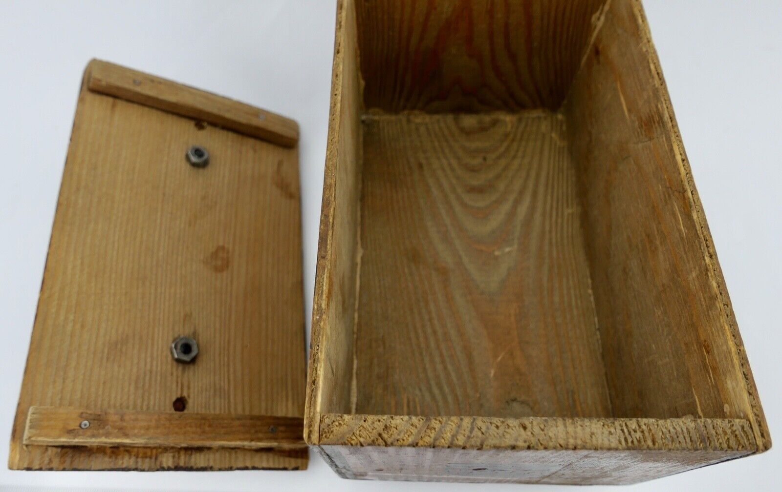 Antike um 1900 Holz Schatulle Box Münchner Kindl 18x11 cm Bayern München - Antikhandel-Stuttgart