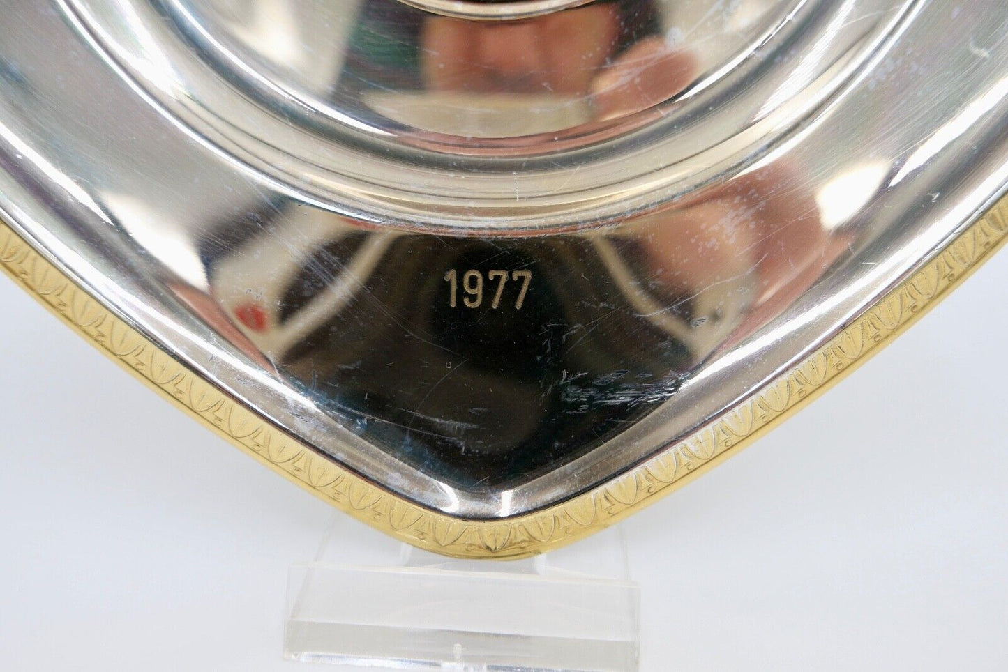 NEU-ISENBURG Fußball STADTMEISTERSCHAFT 1977 Schale Teller 18 cm - Antikhandel-Stuttgart