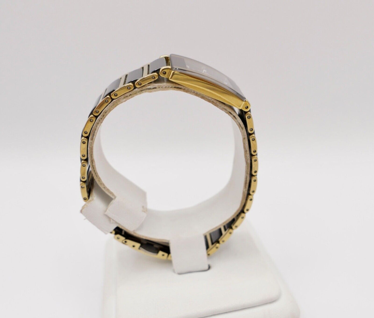 RADO Diastar Jubilé Damenuhr Ref. 153.0383.3 Keramik Gold Quartz Diamant 22x18mm - Antikhandel-Stuttgart