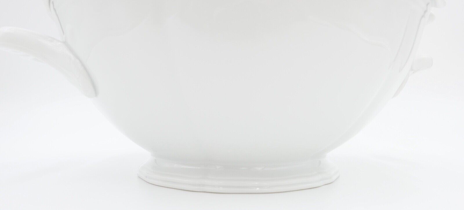 Porzellan Suppenterrine Rosenthal Chippendale Weiß - Antikhandel-Stuttgart