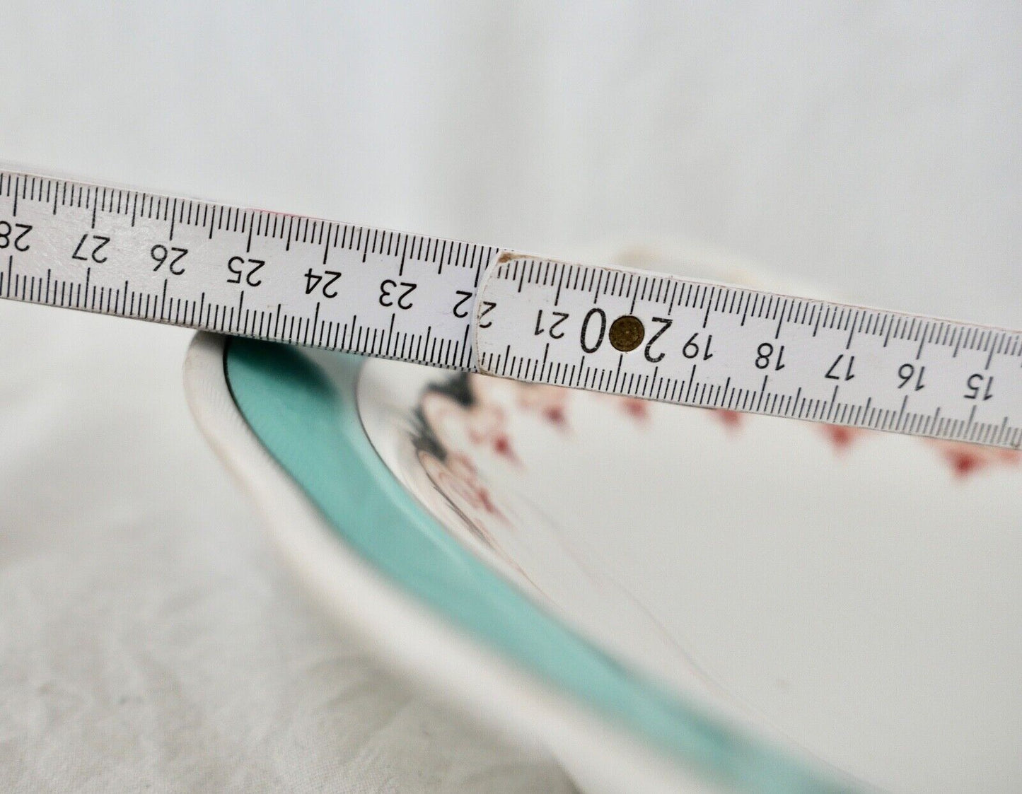 Antike " KPM Krister " Porzellan Schale / Teller Ø 28 cm 1837-1844 Goldrand - Antikhandel-Stuttgart