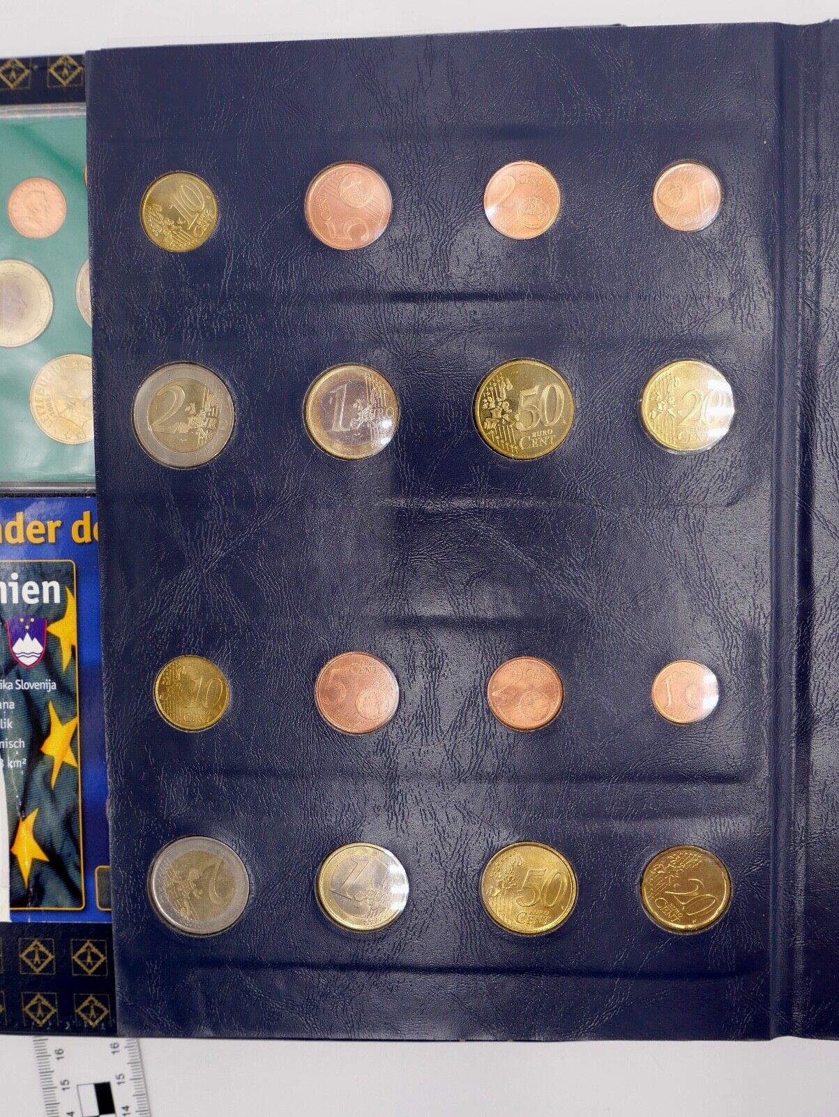 13 Länder Euro Münzen Slowenien Belgien Spanien Frankreich Griechenland 2002 - Antikhandel-Stuttgart