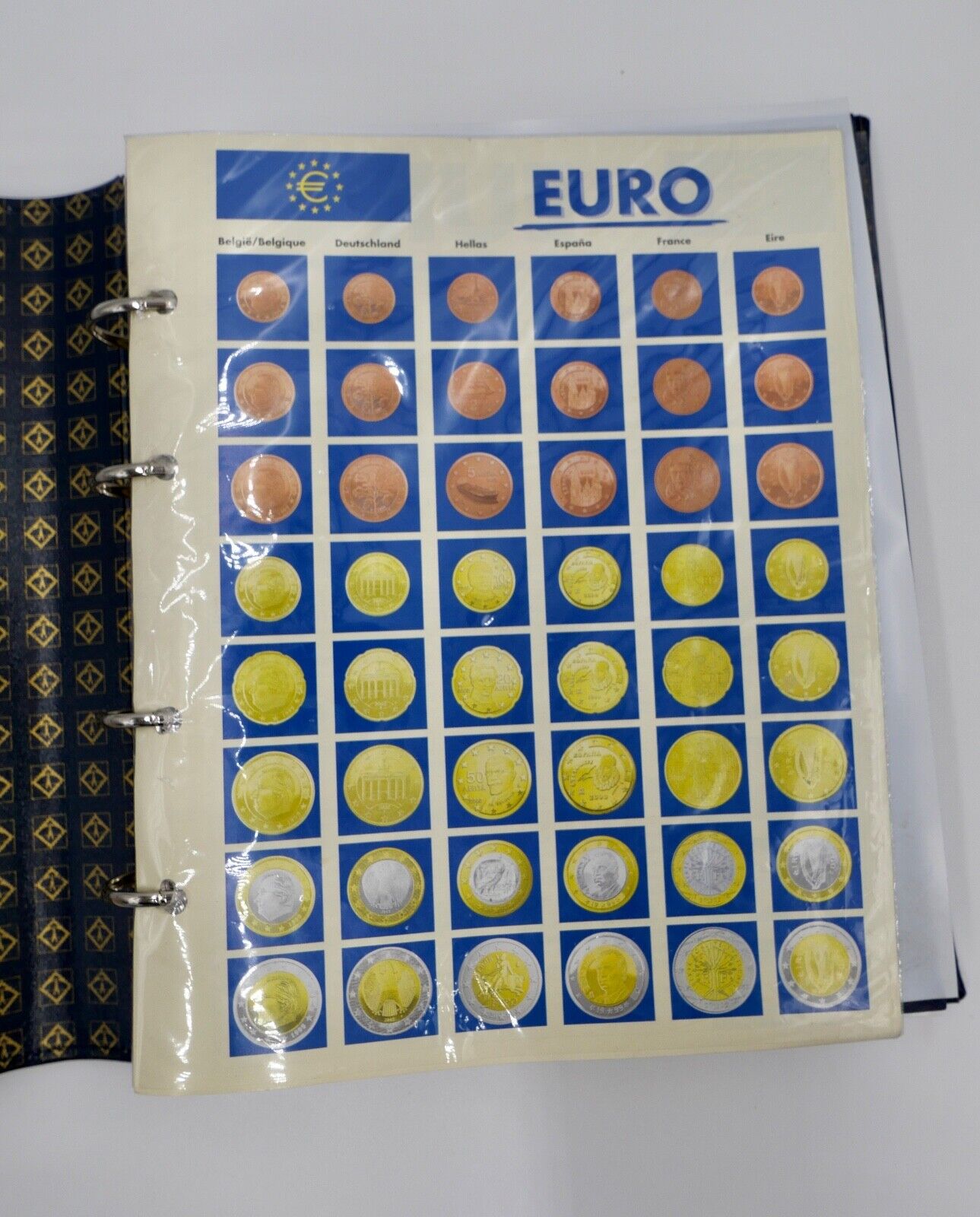 13 Länder Euro Münzen Slowenien Belgien Spanien Frankreich Griechenland 2002 - Antikhandel-Stuttgart