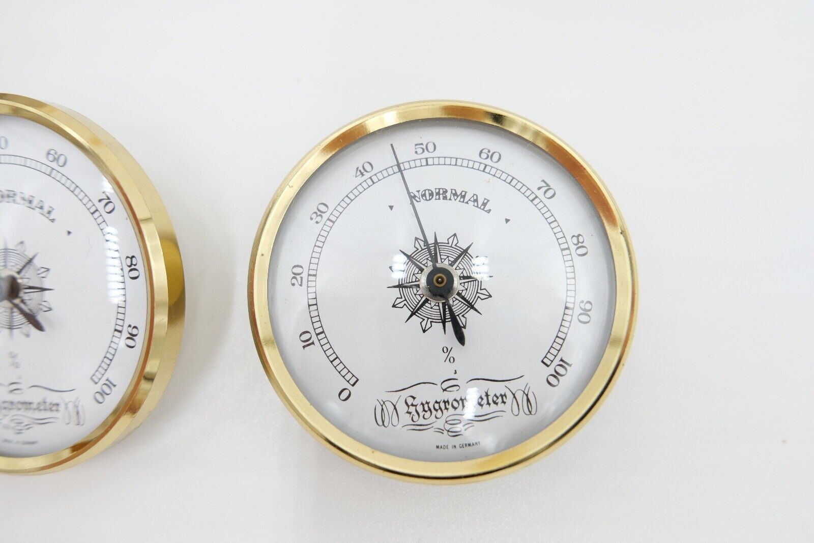 NEU aus Uhrmacherauflösung 80er Jahre 3x Hygrometer Zigarre Tabak Zubehör - Antikhandel-Stuttgart