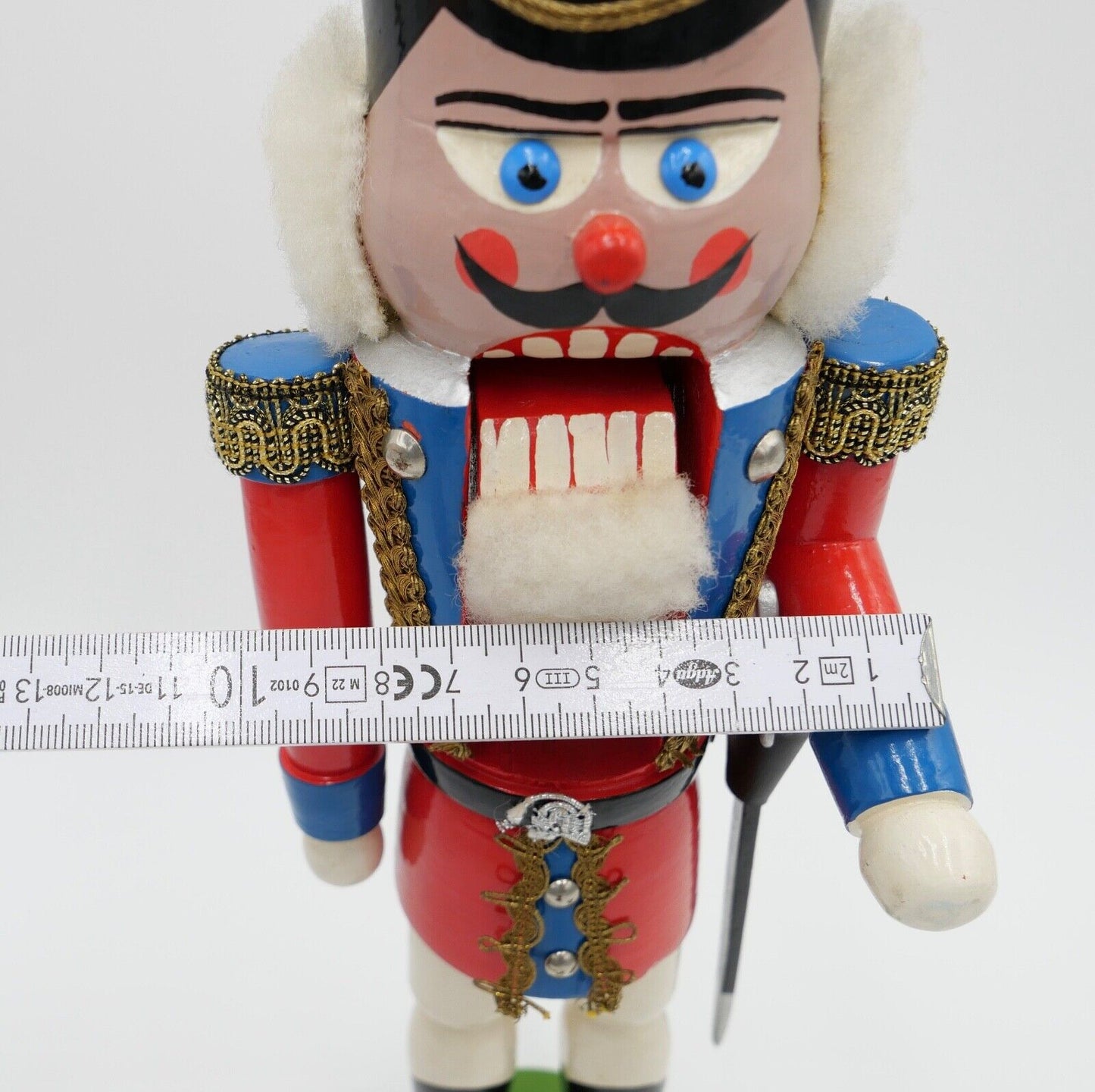 NUSSKNACKER Soldat / General 1990er Jahre NEUwertig seltene Ausführung 37 cm - Antikhandel-Stuttgart