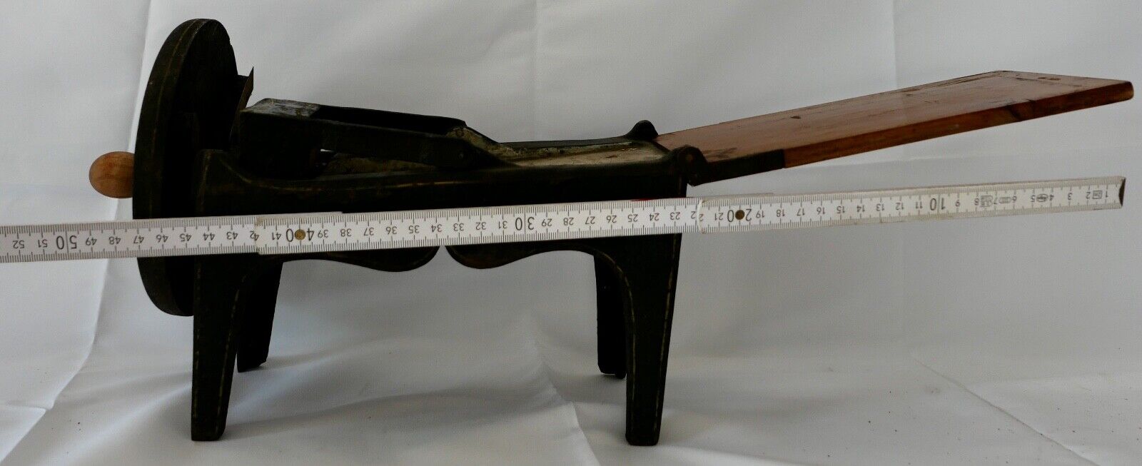 Alte massive TABACK NUDELMASCHINE Gusseisen Schneidemaschine um 1880-1900 - Antikhandel-Stuttgart