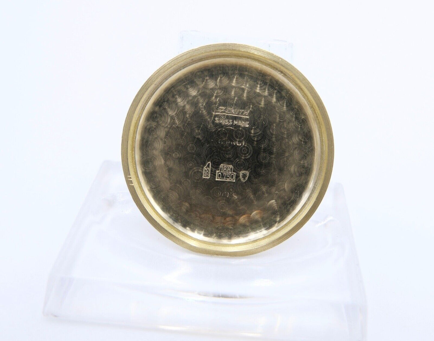 50er Jahre Zenith Excelsior Park Chronograph 750 / 18K Gold Cal. 143-6 - Antikhandel-Stuttgart