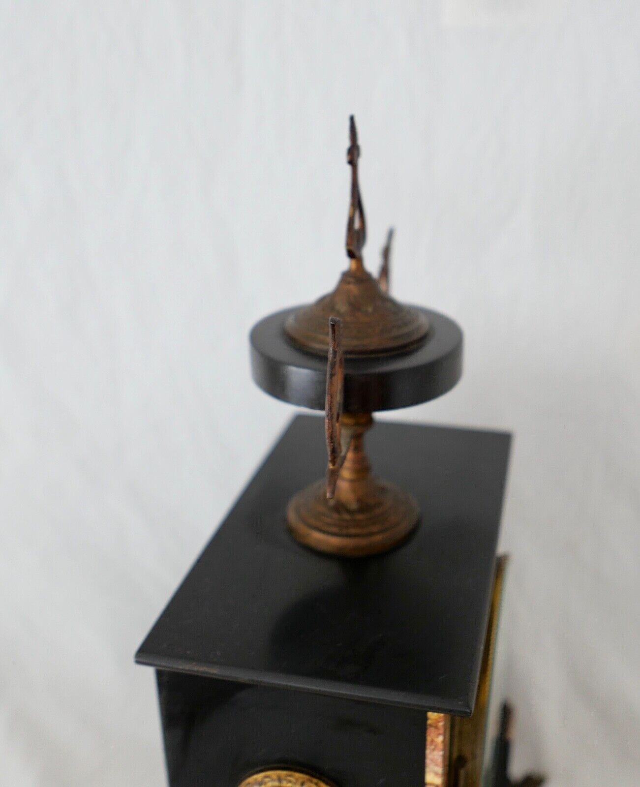 Antike Pendule Stockuhr Kaminuhr Regule Frankreich HORLOGERIE DE PARIS HB - Antikhandel-Stuttgart