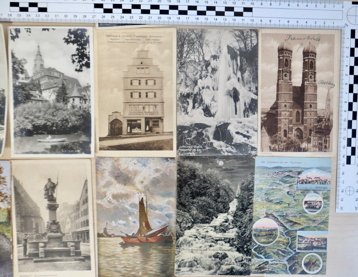 antike Ansichtskarten Postkarten Briefmarken STÄDTE LANDSCHAFTEN deutsches Reich - Antikhandel-Stuttgart