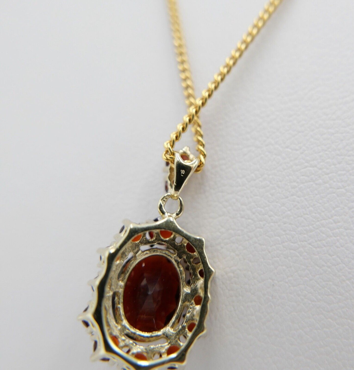 1980er Jahre Anhänger Böhmen Grant Gold 585 14K - Antikhandel-Stuttgart