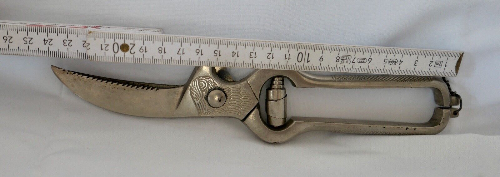 Geflügelschere " Adler " 1930-40er Jahre 2.WK WW Knochenmulde Adlerkopf - Antikhandel-Stuttgart