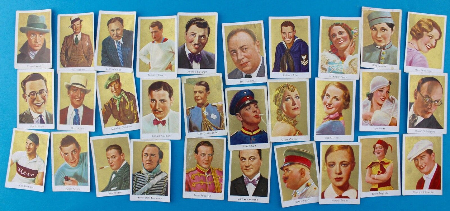 Salem Gold Film Bilder Album Bilder Konvolut Sammlung 147 Stück von 1933 - Antikhandel-Stuttgart