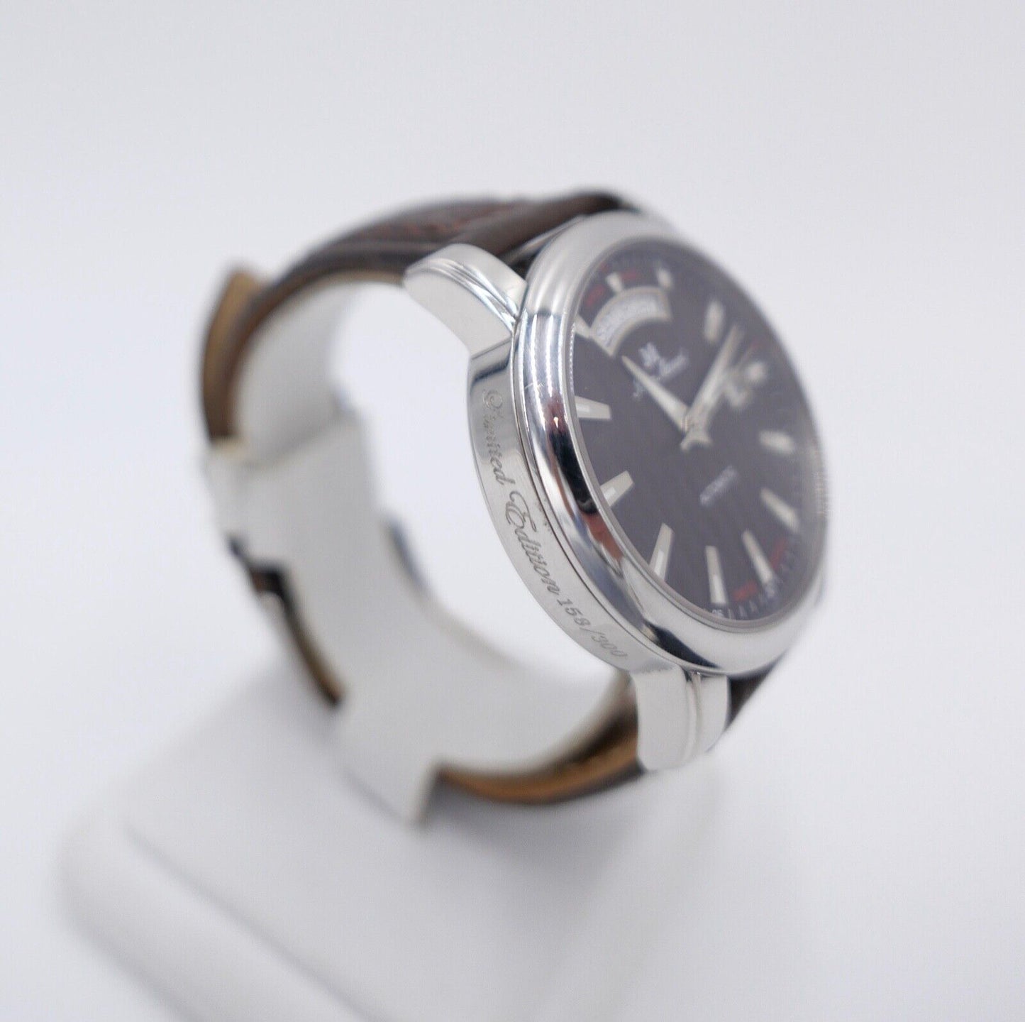 Jean Marcel Clarus 160.252 Braun ETA 2834-2 Automatic limitiert 158/300 Ø 43mm - Antikhandel-Stuttgart