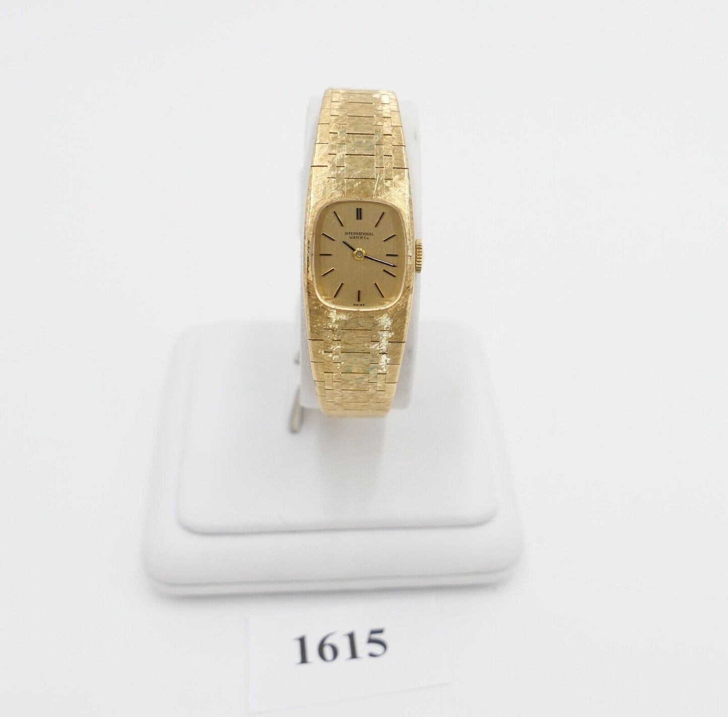 IWC Damenuhr Vollgold GOLD 750 / 18K Cal. C431 Handaufzug - Antikhandel-Stuttgart