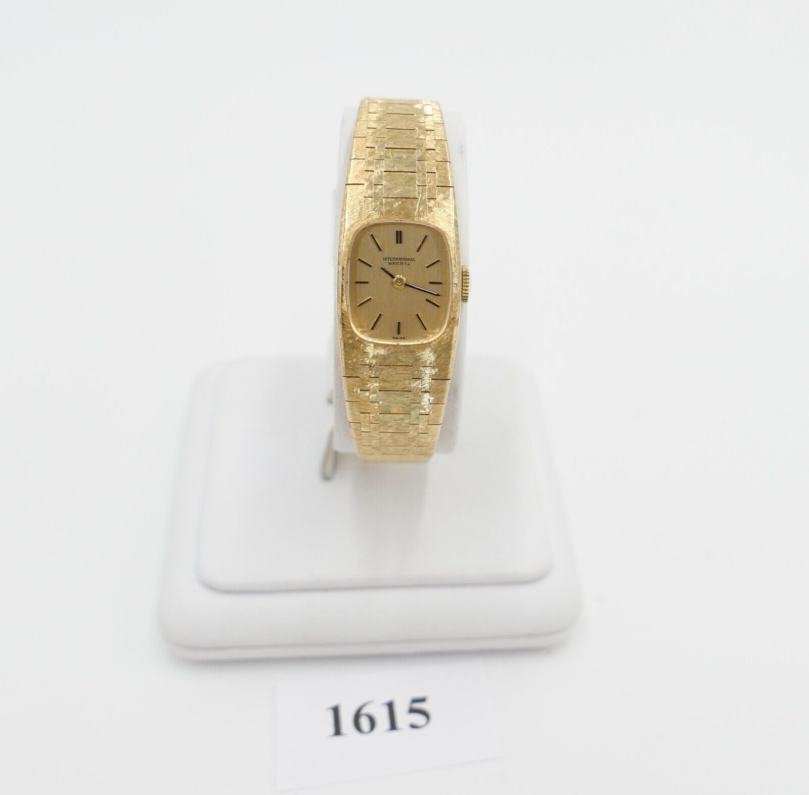 IWC Damenuhr Vollgold GOLD 750 / 18K Cal. C431 Handaufzug - Antikhandel-Stuttgart