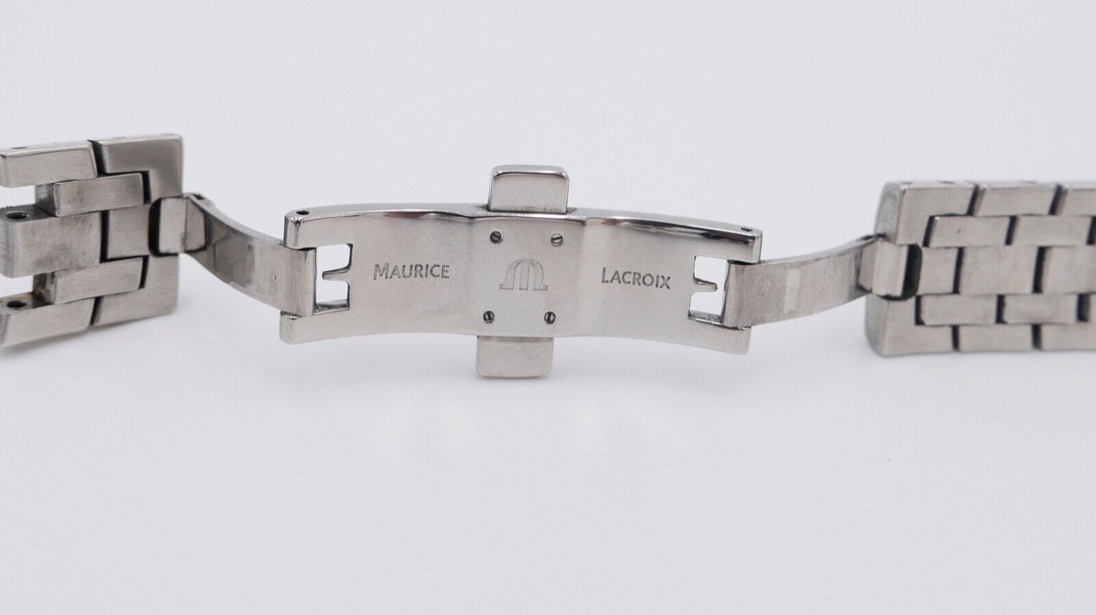 Maurice Lacroix Milestone Ref. 79861 Edelstahl 18 Karat vergoldet Damen Quartz - Antikhandel-Stuttgart