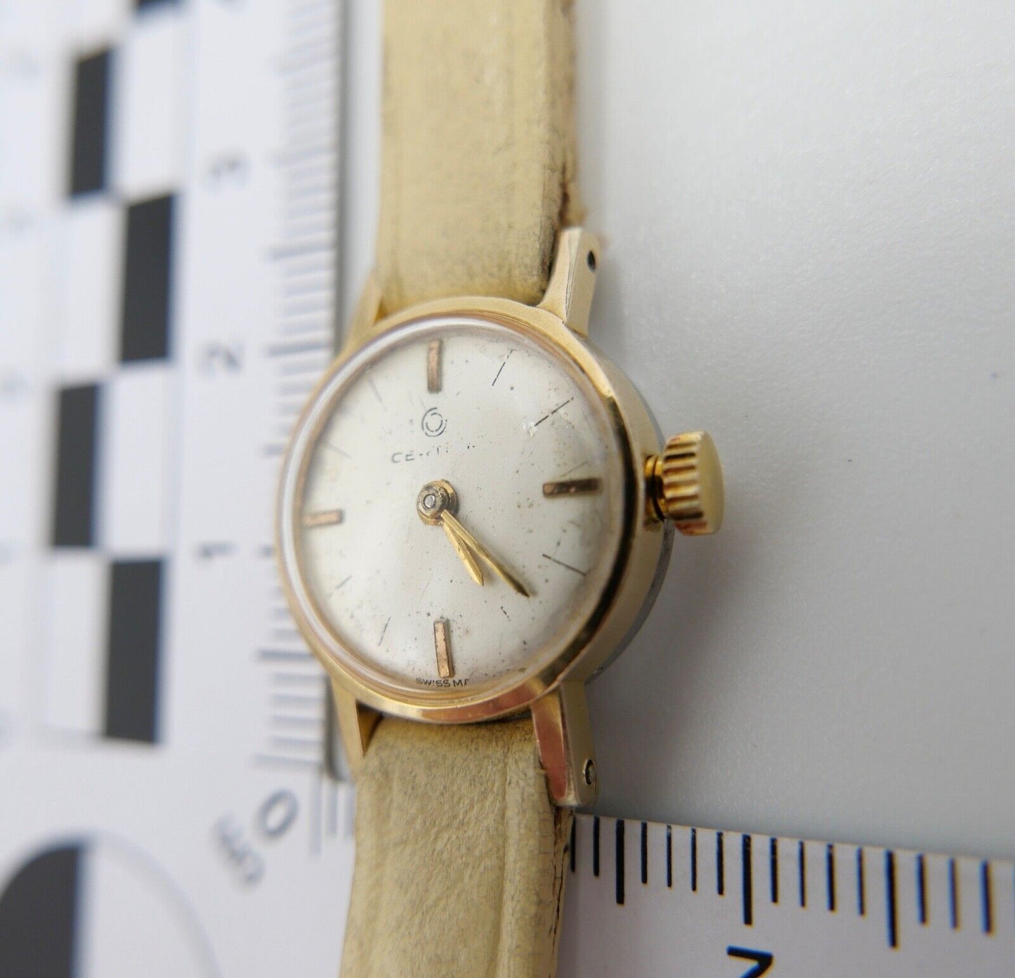 vintage Certina Cal. 13-20 Damenuhr vergoldet - Antikhandel-Stuttgart