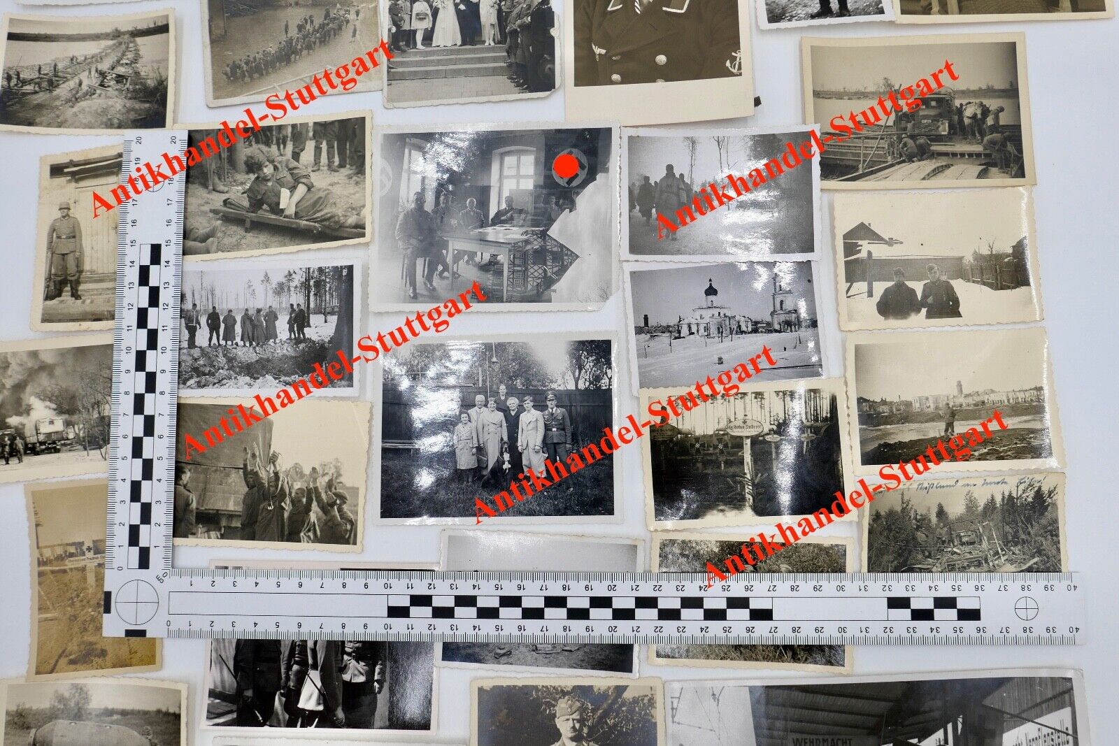 Russische Kriegsgefangene 29 Fotos Feldzug Generäle Schlacht WW2 WK2 Wehrmacht - Antikhandel-Stuttgart