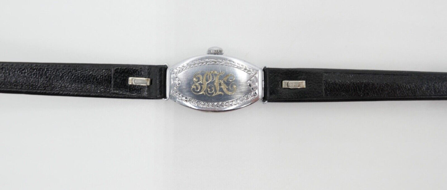 Antike Jugendstil 1920er Jahre Gold Damenuhr ( DEFEKT ) PARFIS WATCH SWISS 20 Kt - Antikhandel-Stuttgart