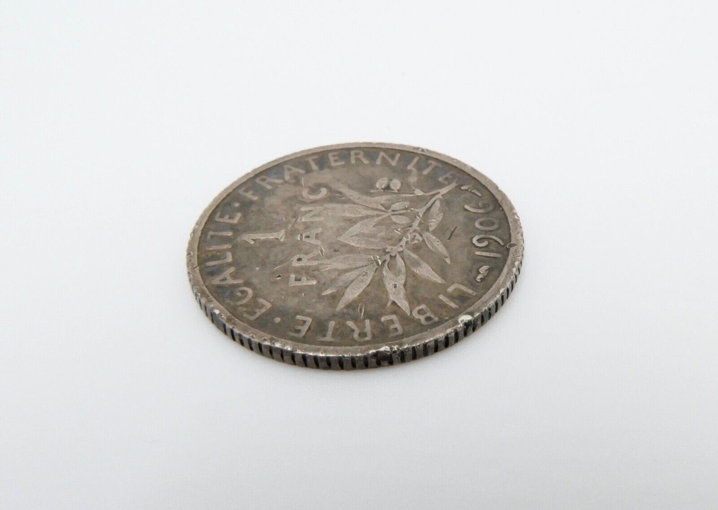 1 Franc 1906 Frankreich 4,9 gr Münze Semeuse Silber KM:844.1 - Antikhandel-Stuttgart