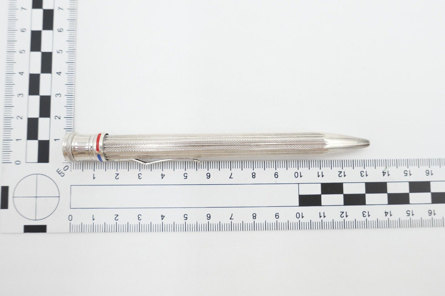 Kugelschreiber mit 4 Farben Tenax Alpaka USUS - Antikhandel-Stuttgart