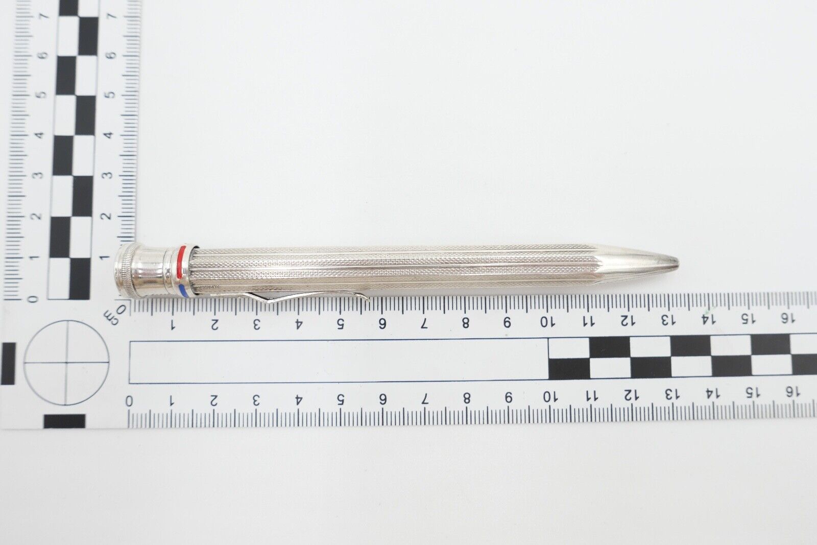 Kugelschreiber mit 4 Farben Tenax Alpaka USUS - Antikhandel-Stuttgart