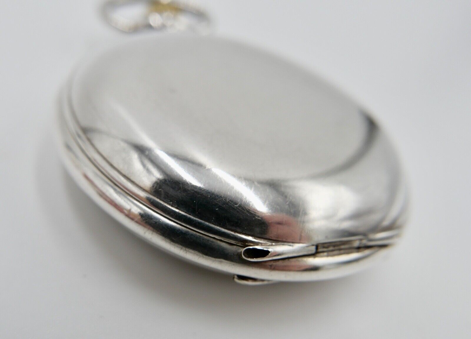 antike IWC Taschenuhr 800 Silber pocket watch Ø 49mm um 1889 - Antikhandel-Stuttgart