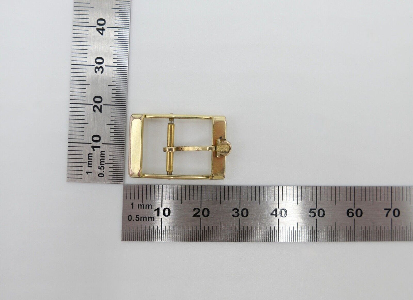 OMEGA Dornschließe vergoldet Armbanduhr 14mm Buckle für Uhrenband - Antikhandel-Stuttgart