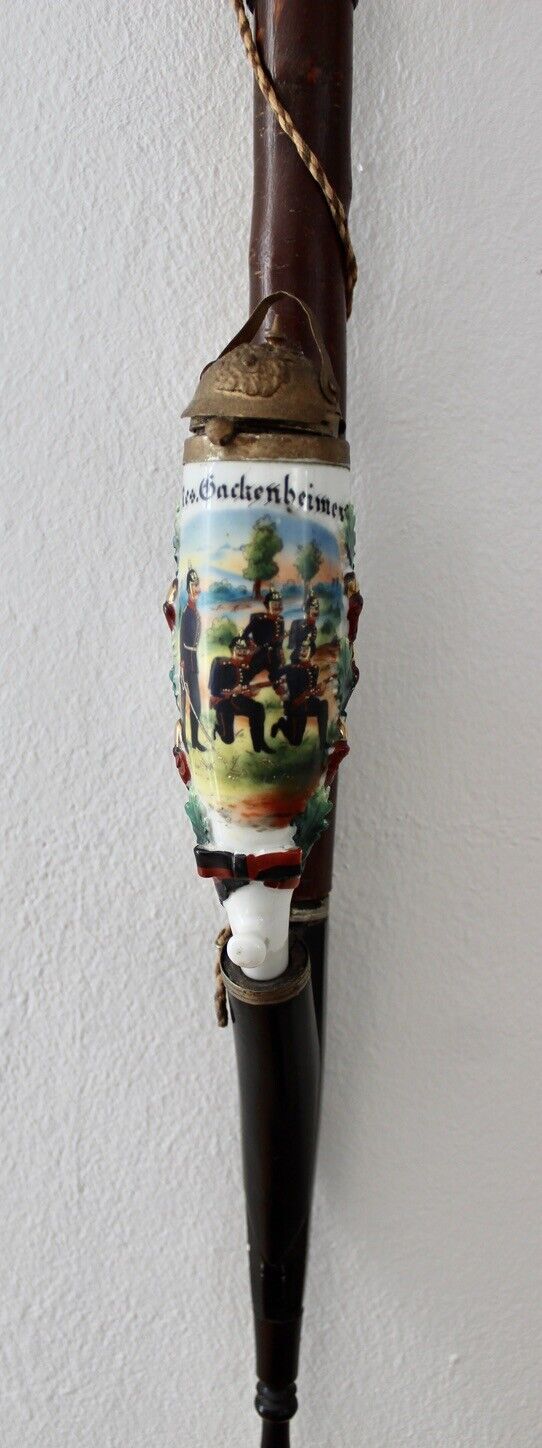 Reservistenpfeife Pfeife 1907 1909 Württ. Infanterie 11 Comp Reg 126 Straßburg - Antikhandel-Stuttgart