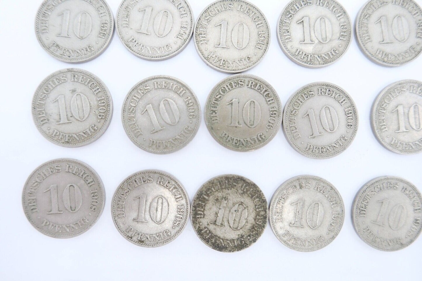 49x 10 Pfennig 1902 - 19011 Jäger J. 13 ss-stg - Antikhandel-Stuttgart