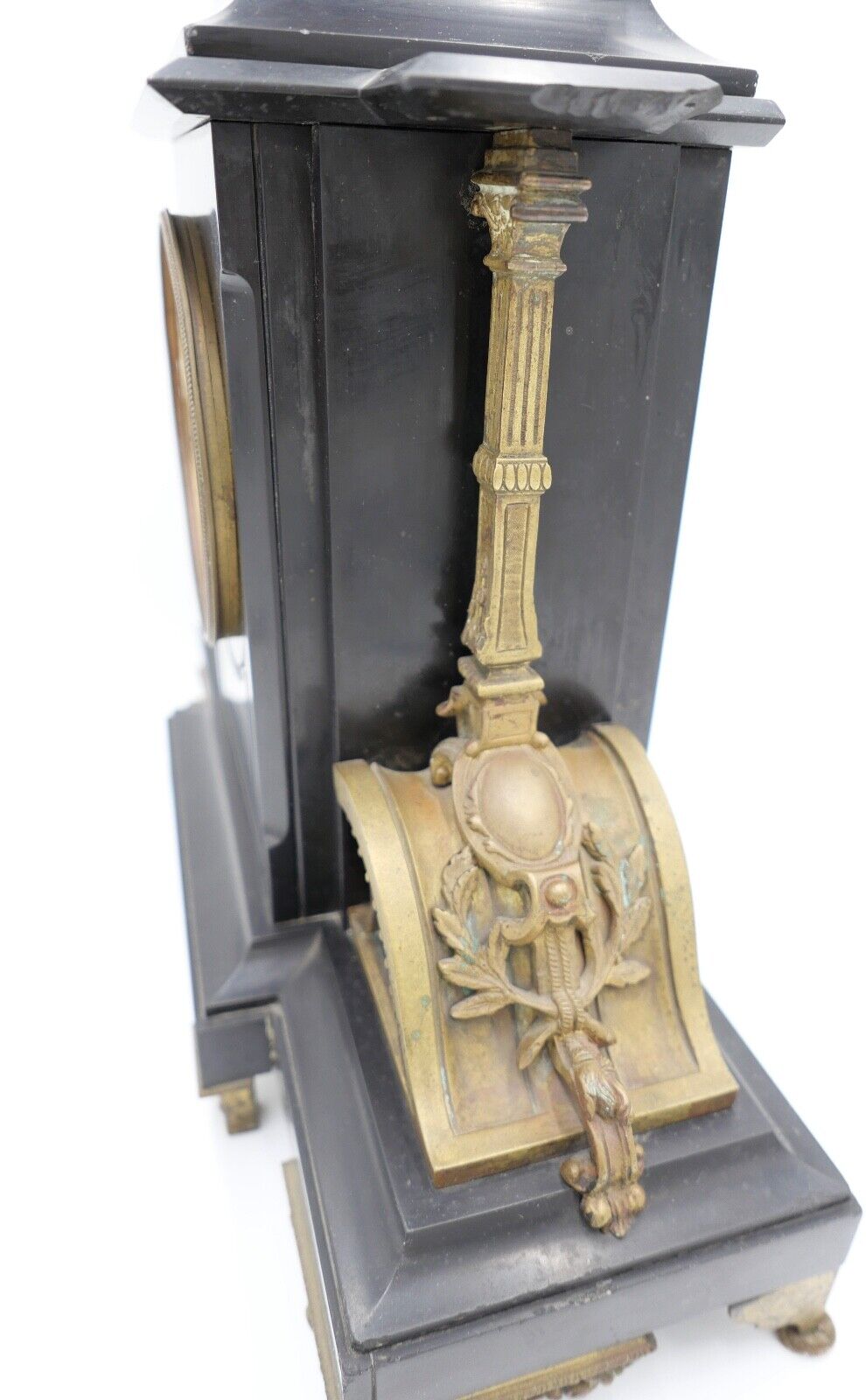 Antike XXL Schneeberger Pendule Kaminuhr um 1870 Historismus sehr schwer - Antikhandel-Stuttgart