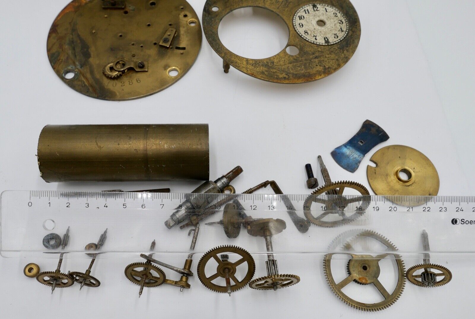 D.R . Patent Zeitschaltuhr Straßenlaterne / Gaslaterne Uhrmacherauflösung defekt - Antikhandel-Stuttgart