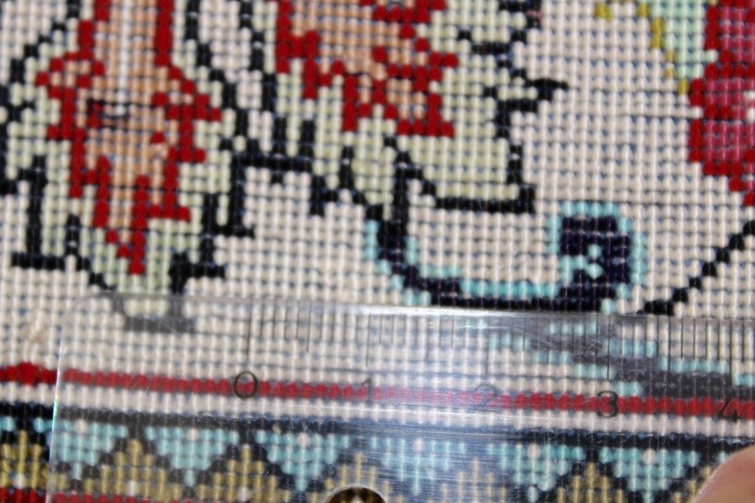 Orientteppich Perserteppich Ghom Seide Handgeknüpft 10x10 KN 152x96cm 1. Mio - Antikhandel-Stuttgart