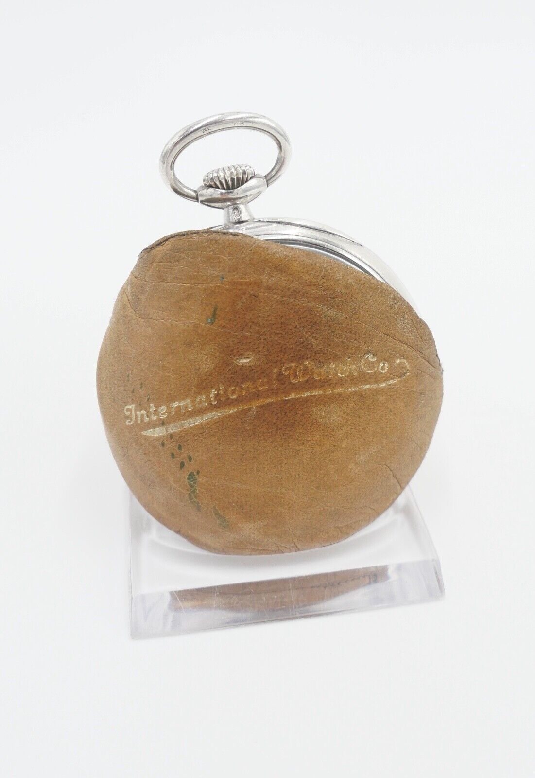 IWC Schaffhausen Taschenuhr Ø 51 mm Silber 925 52-19 H5 Probes Scafusia aus 1925 - Antikhandel-Stuttgart