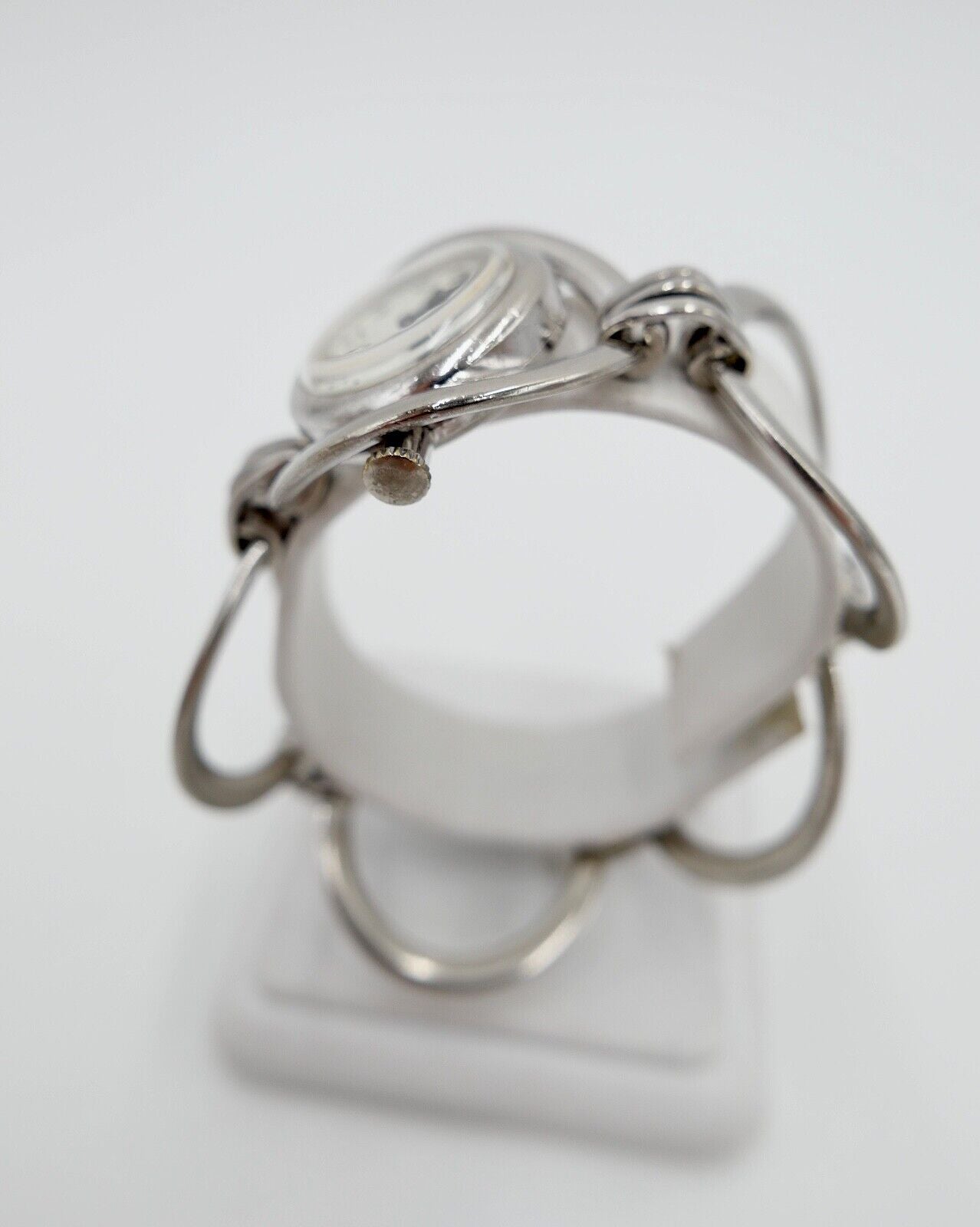 1970er Handaufzug LE MONDE Damen 925 Silber Uhr 45,9 Gr - Antikhandel-Stuttgart