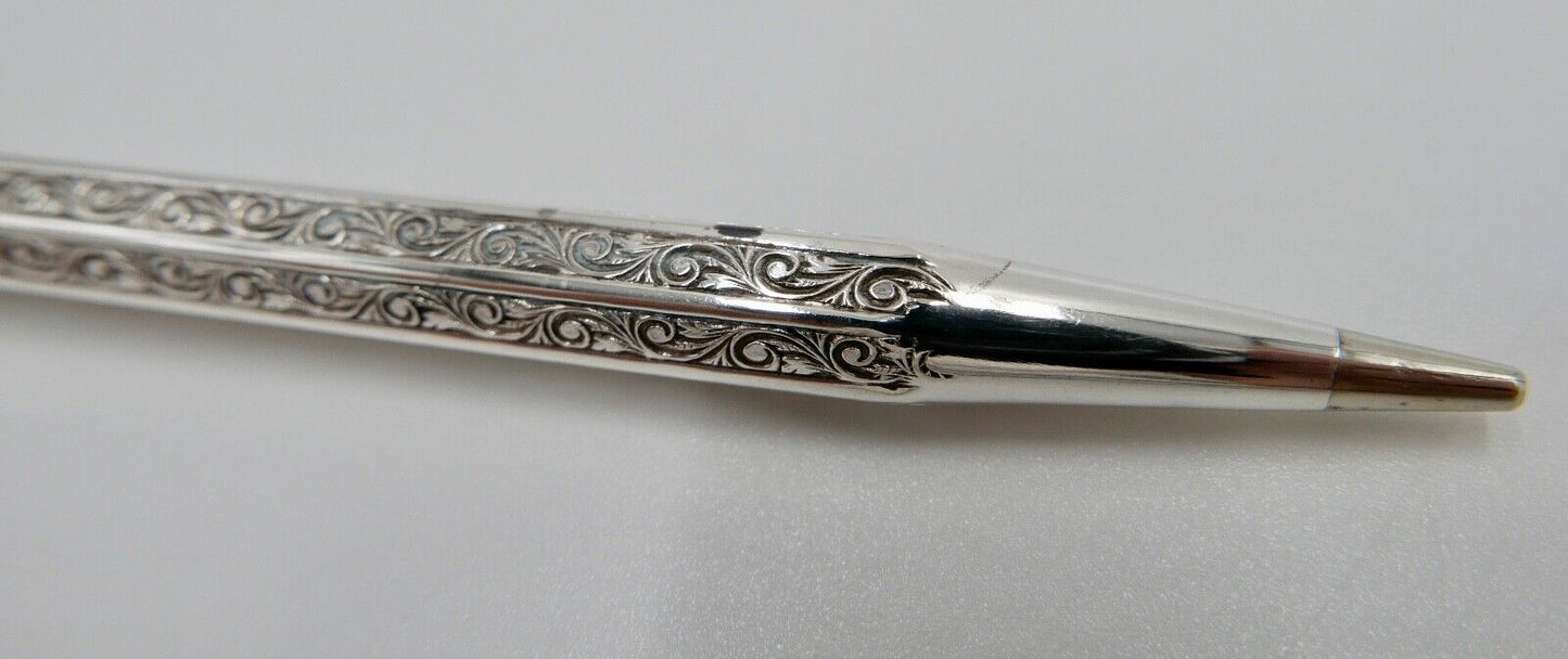 Jugendstil Bleistift Silber 800 / 900 Floral - Antikhandel-Stuttgart