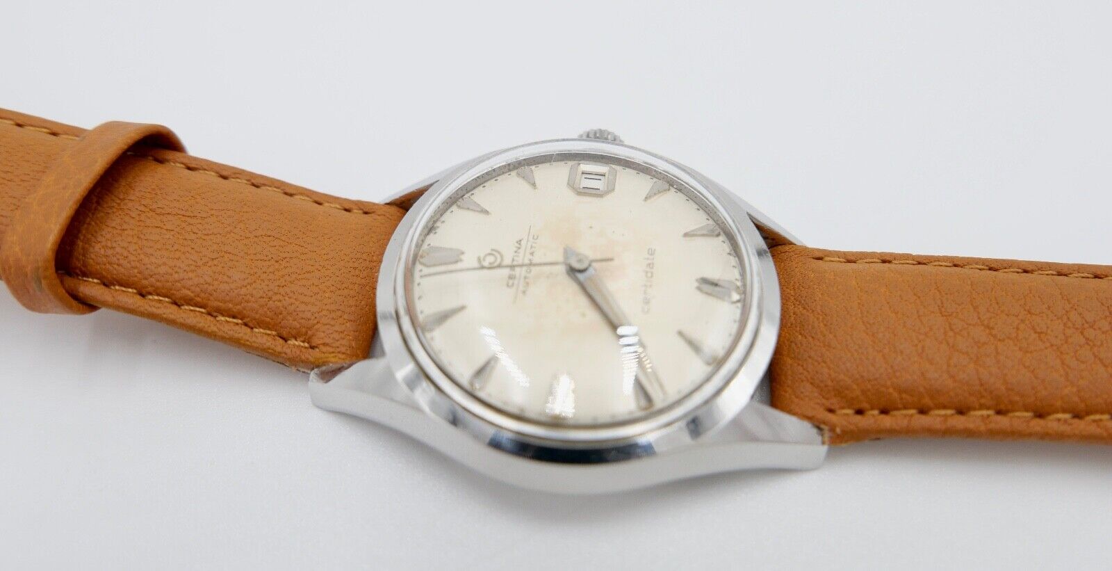 Certina Certidate Automatik Ref. 2852.1 Vintage 1960er Jahre Armbanduhr - Antikhandel-Stuttgart