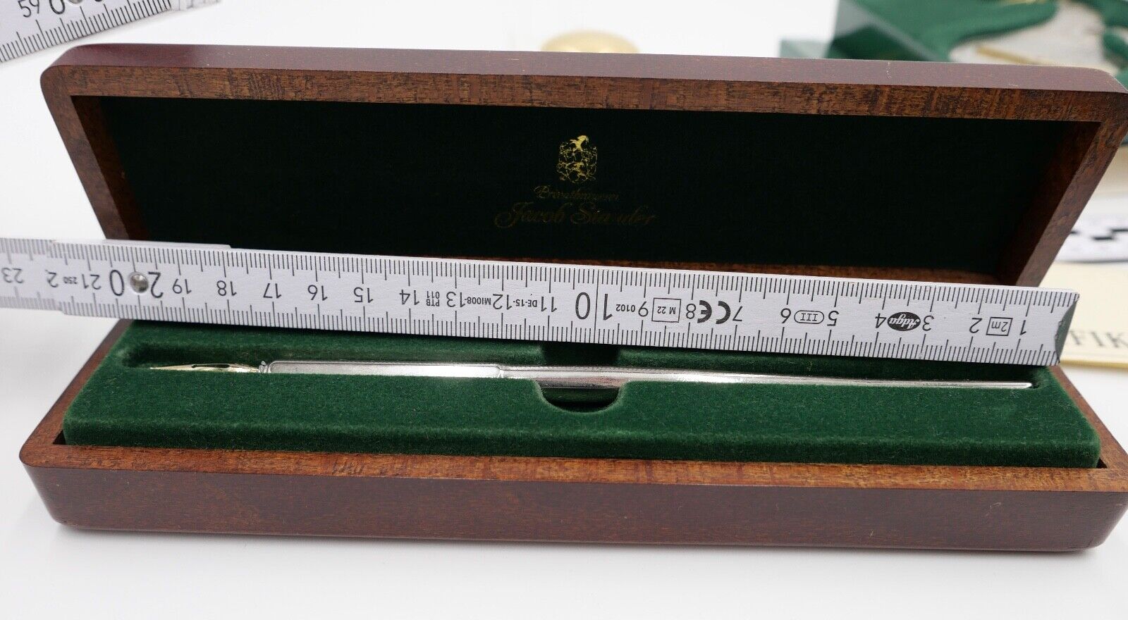 Privatbrauerei Jacob Stauder ALT WERBEARTIKEL Konvolut Füller Pendulum Löschwige - Antikhandel-Stuttgart