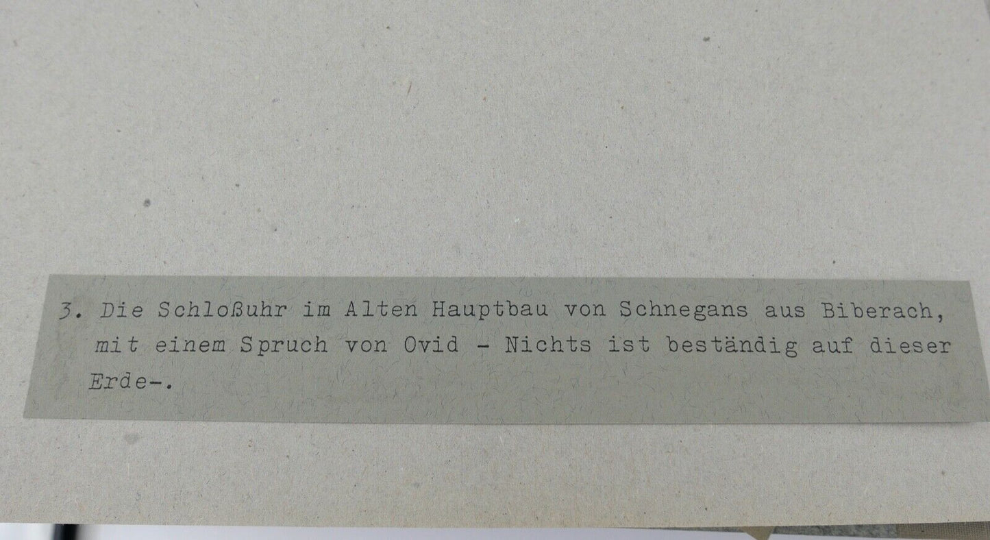 Fotoalbum Schloss Ludwigsburg aus Privatbesitz eines ehemaligen Mitarbeiter - Antikhandel-Stuttgart