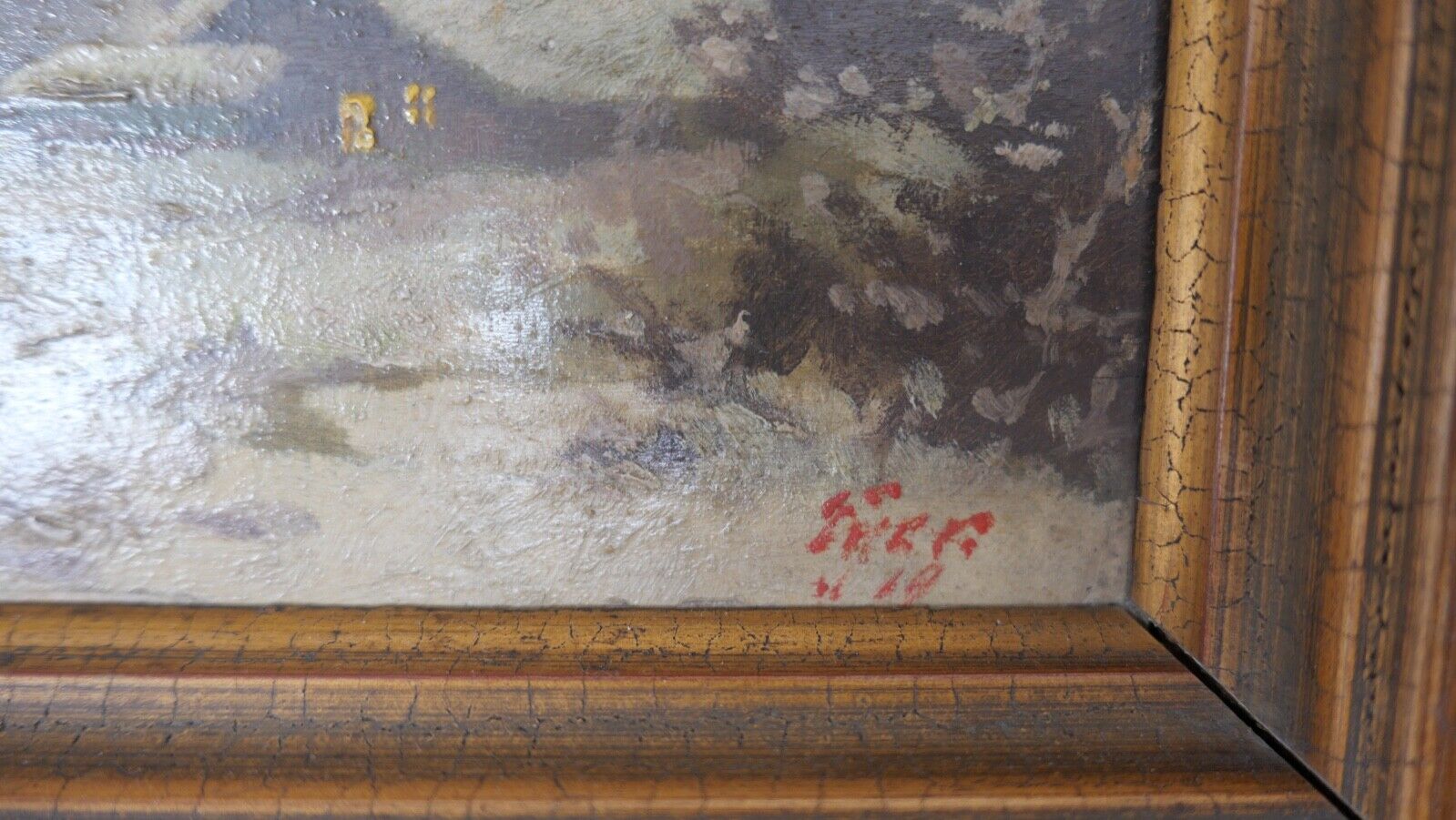 Öl auf Holz " die Heiligen 3 Könige " Gustav Eyer 1887 Mollkirch - 1946 München - Antikhandel-Stuttgart