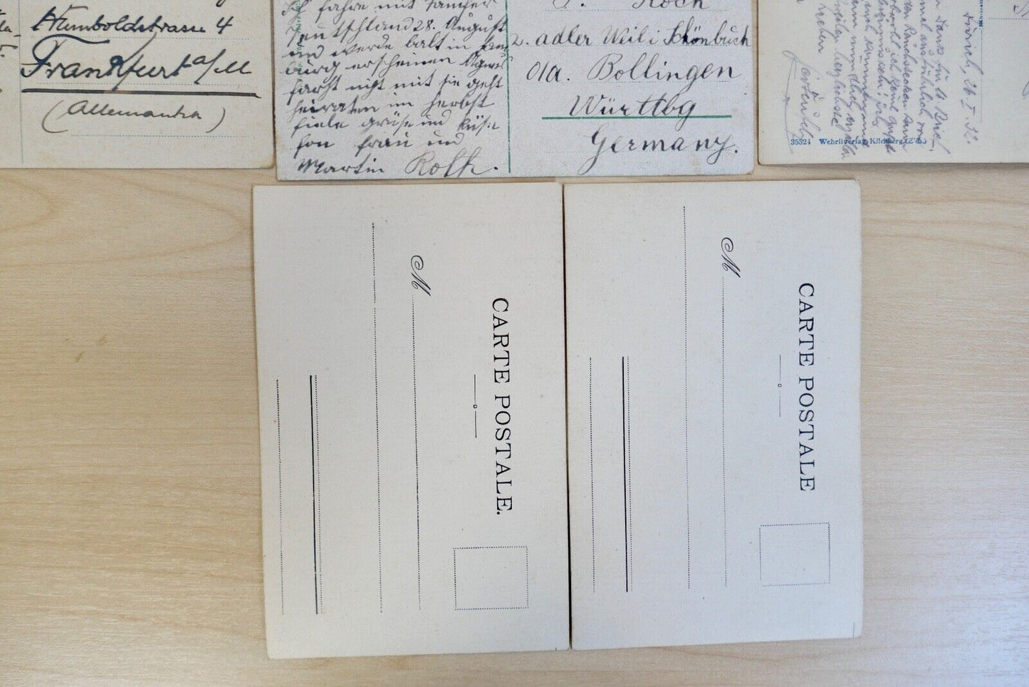 antike Ansichtskarten Postkarten Briefmarken FRANKREICH & INTERNATIONAL - Antikhandel-Stuttgart