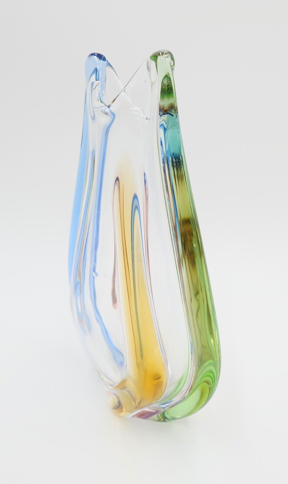 Mstisov Glas Vase Frantisek Zemek 60er Jahre Serie Rhapsody - Antikhandel-Stuttgart